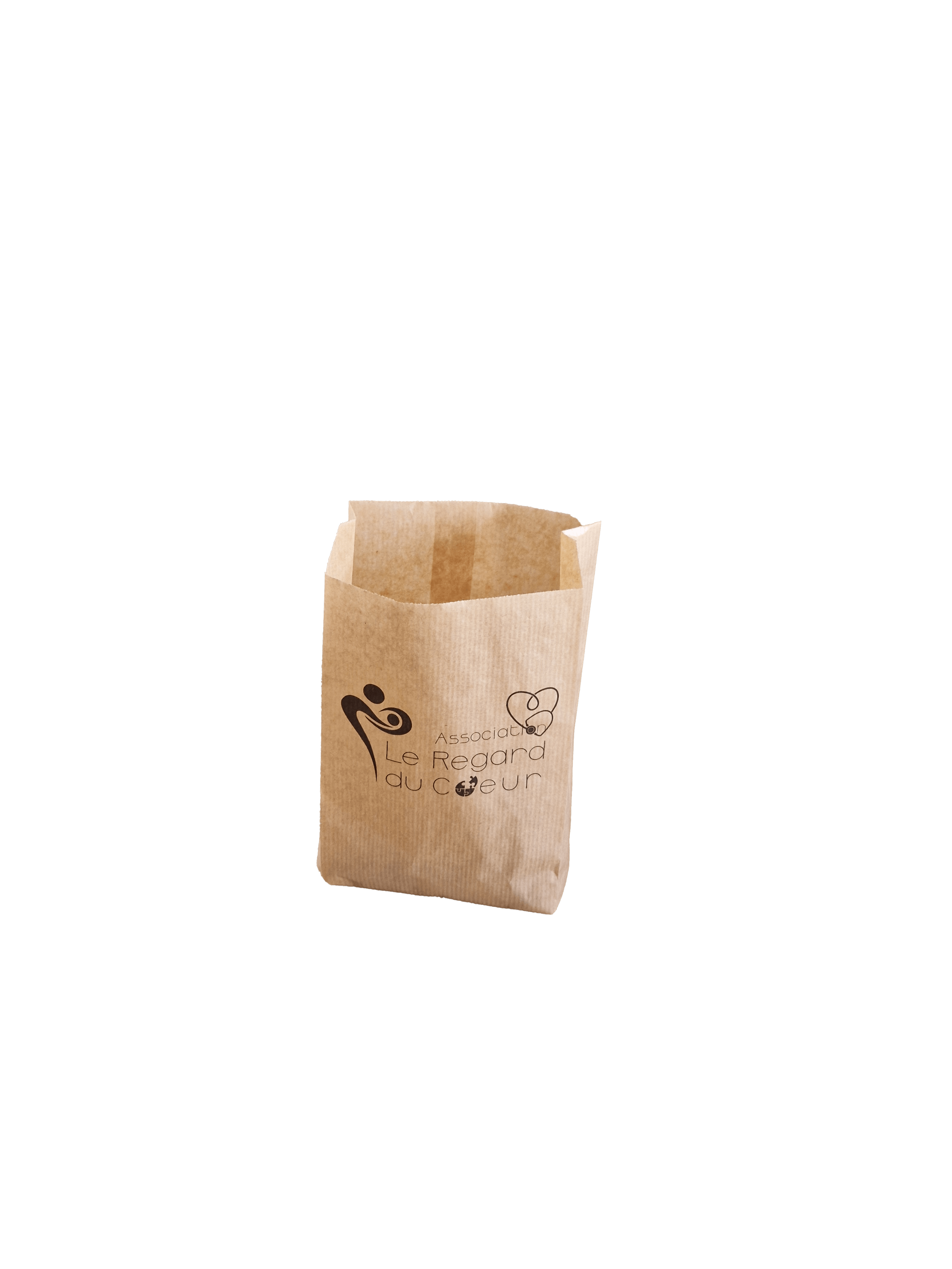 Sacs papiers kraft (N°102) Le Regard du Coeur